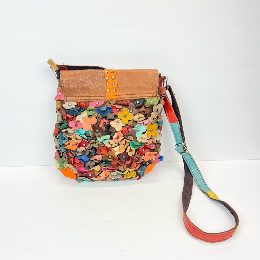 Ameri Floral Multicolor Crossbody Bag - image 3